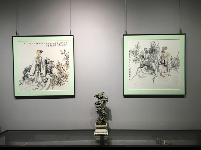 策展三期黄泽显策展古艺斋《奇花初胎》——李兆虬、王瑞书画邀请展即将开幕